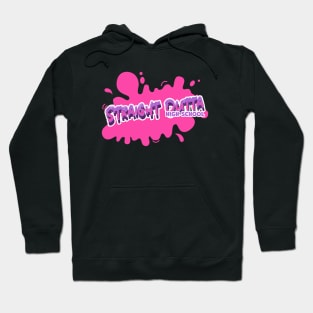 STRAIGHT Outta High School Funny Graduation Quote Hoodie